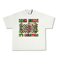 Pistachio dead inside but it's christmas dancing skeletons Urban Heavy Tee - BarkalooDesign