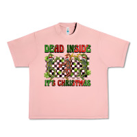Salmon dead inside but it's christmas dancing skeletons Urban Heavy Tee - BarkalooDesign