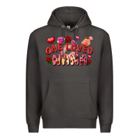 Smoke One loved nana Valentine's Day Premium Hoodie - FaDigitalArtStudio