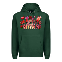 Sports Green One loved nana Valentine's Day Premium Hoodie - FaDigitalArtStudio