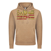 Softball Game Day Vintage Hoodie | Teevron