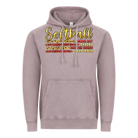 Vintage Zinc softball game day Vintage Hoodie - Artiststas