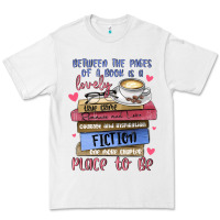 White between the pages of a book is lovely place to be Premium Tee - MaliasSmallBusiness