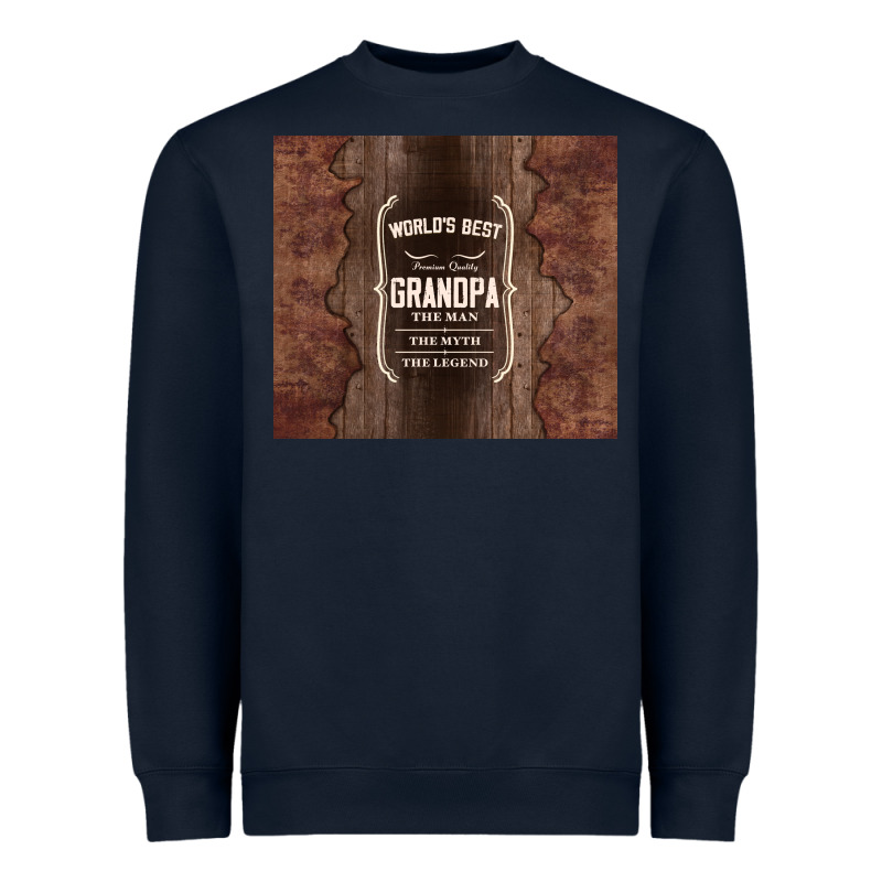 World's Best Grandpa Heavyweight Sweatshirt by TumblerDesignByShophia | Teevron
