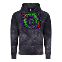 Cloud Black halloween witch hat backgraund Vintage Hoodie - RanaPortraitStore