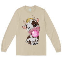 Mushroom cute cow Long Sleeve Tee - texasbilliewilder