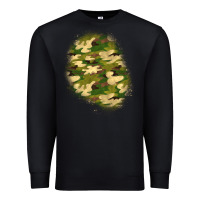 Black camouflage patch 3 Premium Sweatshirt - BundleAndBundleShop