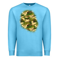 Ocean Blue camouflage patch 3 Premium Sweatshirt - BundleAndBundleShop