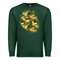 Sports Green camouflage patch 3 Premium Sweatshirt - BundleAndBundleShop