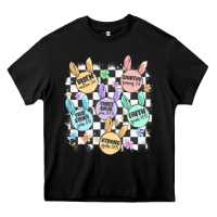 Black easter bunny candy Heavy Core Tee - MaliasSmallBusiness