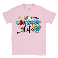 Bubblegum Pink Counselor Life Classic Tee - LillyAllenDesigns