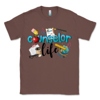 Chestnut Counselor Life Classic Tee - LillyAllenDesigns