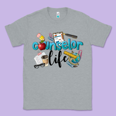 Counselor Life Classic Tee Designed By Lillyallendesigns