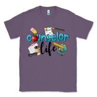 Lavender Counselor Life Classic Tee - LillyAllenDesigns