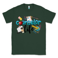 Sports Green Counselor Life Classic Tee - LillyAllenDesigns