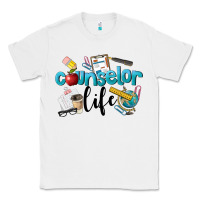 White Counselor Life Classic Tee - LillyAllenDesigns