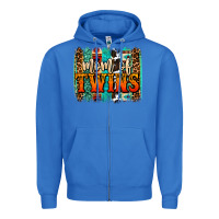 True Royal mom of twins western brushstroke Zipper Hoodie - OliviaCreatesArt