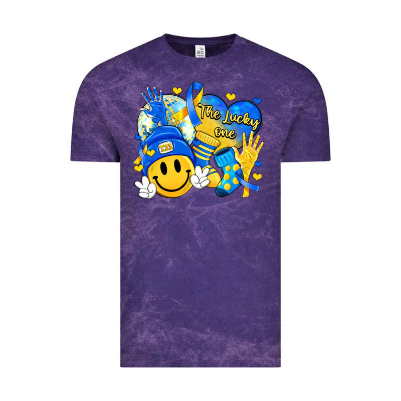 Retro Disco Ball The Lucky Few Smile Face Vintage Tee by Artiststas | Teevron