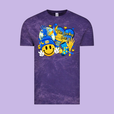 Retro Disco Ball The Lucky Few Smile Face Vintage Tee Designed By Artiststas