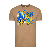 Vintage Coffee retro disco ball the lucky few smile face Vintage Tee - Artiststas