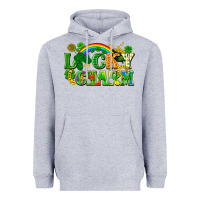 Heather Grey lucky charm Heavyweight Hoodie - FaDigitalArtStudio
