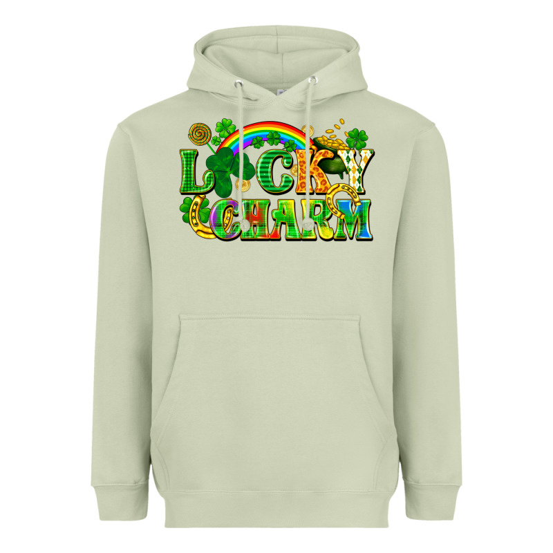 Lucky Charm Heavyweight Hoodie by FaDigitalArtStudio | Teevron
