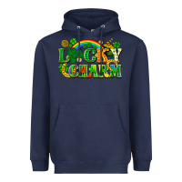 Navy lucky charm Heavyweight Hoodie - FaDigitalArtStudio