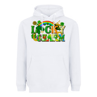White lucky charm Heavyweight Hoodie - FaDigitalArtStudio