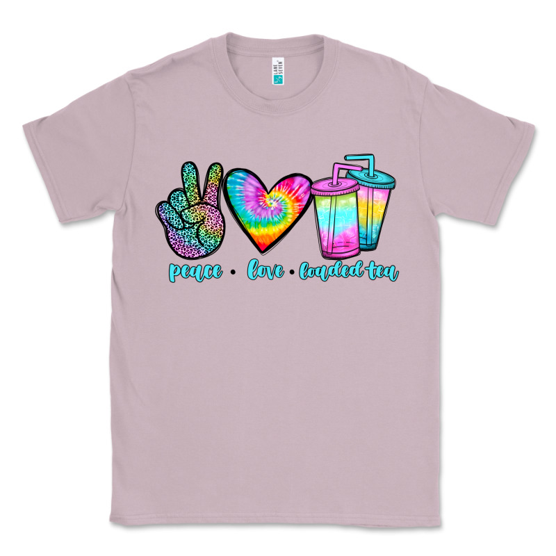 Peace Love Loaded Tea Classic Tee by JahusDesignShop | Teevron