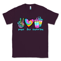 Plum peace love loaded tea Classic Tee - JahusDesignShop