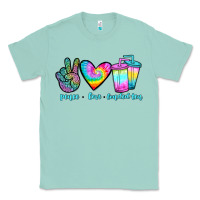 Seafoam peace love loaded tea Classic Tee - JahusDesignShop