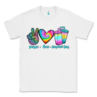 White peace love loaded tea Classic Tee - JahusDesignShop