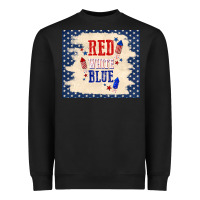 Black red white blue Heavyweight Sweatshirt - TumblerDesignByShophia