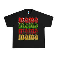 Black Christmas mama Urban Heavy Tee - BarkalooDesign