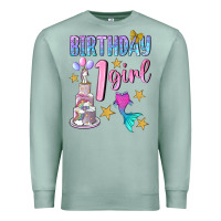 Seafoam birthday girl 1 Premium Sweatshirt - BundleAndBundleShop