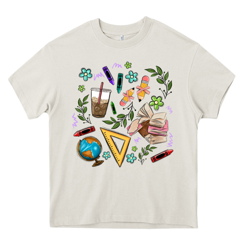 Teacher Tools Heavy Core Tee by MaliasSmallBusiness | Teevron