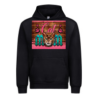 Black Western Cat Mom Urban Hoodie - LillyAllenDesigns