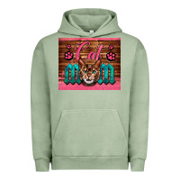 Pigment Oil Green Western Cat Mom Urban Hoodie - LillyAllenDesigns