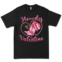 Black howdy valentine Premium Tee - MaliasSmallBusiness