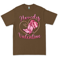 Cacao howdy valentine Premium Tee - MaliasSmallBusiness