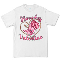 White howdy valentine Premium Tee - MaliasSmallBusiness