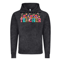 Teach Them Love Them Watch Them Grow Teacher Vintage Hoodie | Teevron