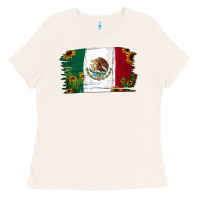 Bone cactus sunflower mexican flag Ladies Tee - Jasminsmagicworld