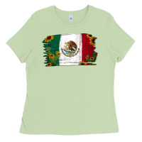 Matcha cactus sunflower mexican flag Ladies Tee - Jasminsmagicworld