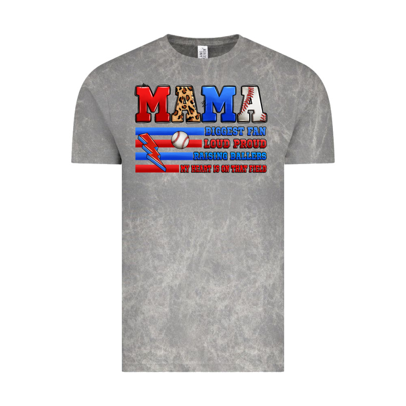 Baseball Mama Vintage Tee by Artiststas | Teevron