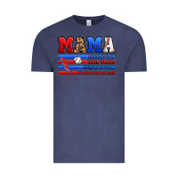 Vintage Denim baseball mama Vintage Tee - Artiststas