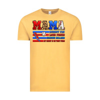 Vintage Mustard baseball mama Vintage Tee - Artiststas