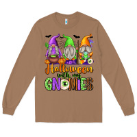 Toasted Coconut halloween with my gnomies Long Sleeve Tee - texasbilliewilder