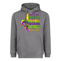 Storm mardi gras parades beads french quarter beignets Heavyweight Hoodie - FaDigitalArtStudio