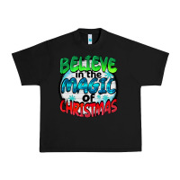 Black believe in the magic of christmas Urban Heavy Tee - BarkalooDesign